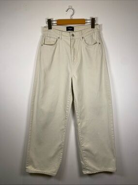 Vero Moda Denim Wide Cropped Birch Jeans Size 29